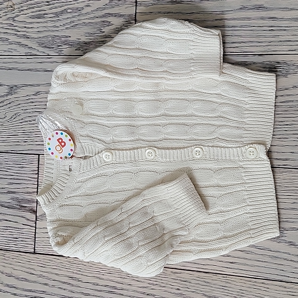 Cream Knit Sweater Giggle Baby